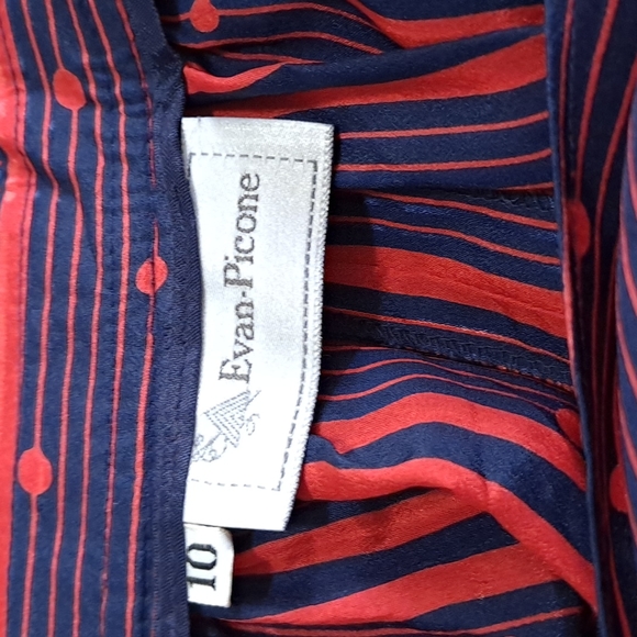 Woman's Evan Picone 100%polyester 3 piece set size 10 vintage 80s never worn - Picture 5 of 5